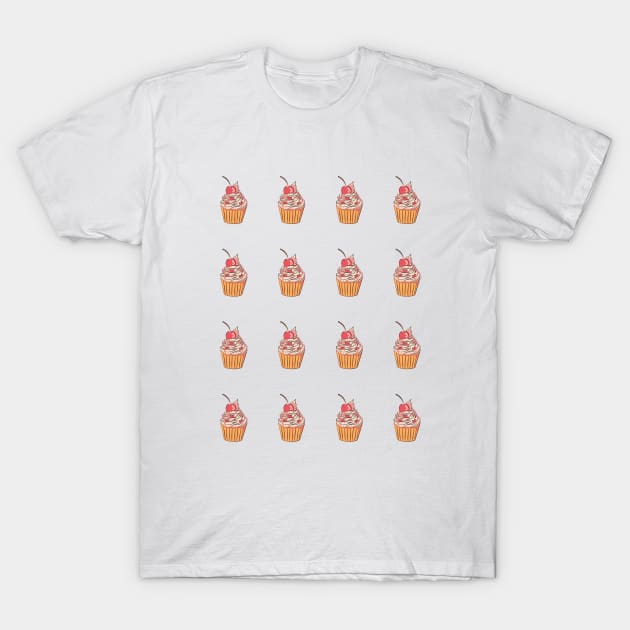 Cute Cupcakes T-Shirt by Family shirts